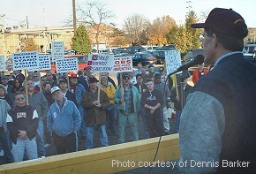 U.S. Steel Granite City Works
tariffs on imported steel rally