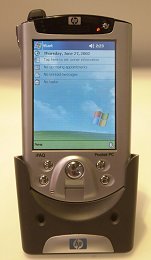 Hewlett-Packard iPAQ H5450 palm computer